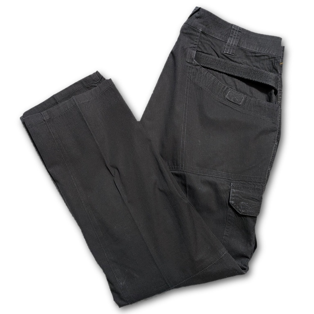 5.11 Tactical Mens 36x30 Pants Black Cargo Utility Ripstop Woven Regular Durable